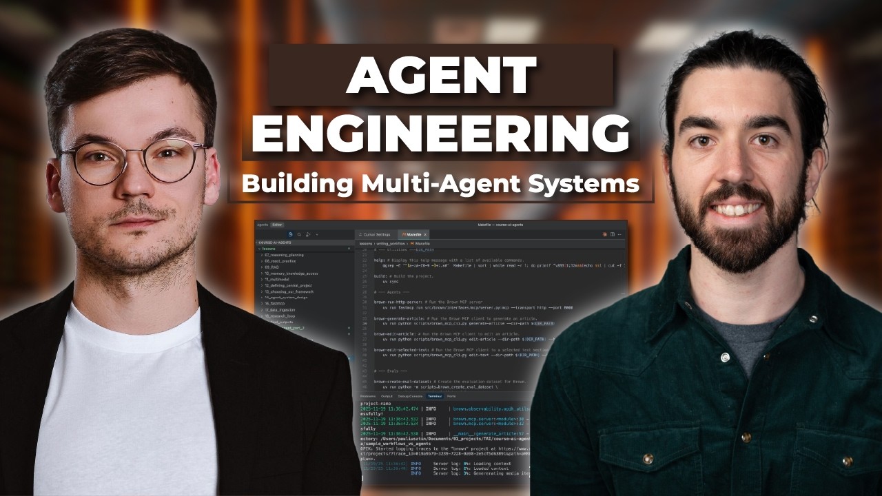 Agent Engineering intro video poster